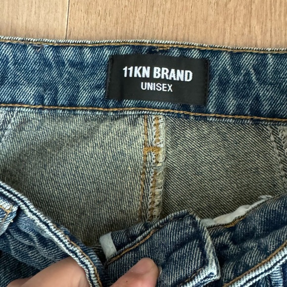 New! Denim pockets straight-leg jeans - Picture 7 of 8